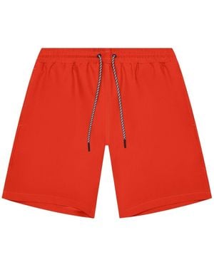 Playaluxe Marbella Classic Swim Trunk - Red