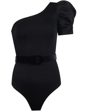 Nur Karaata Forte Dei Marmi Swimsuit - Black