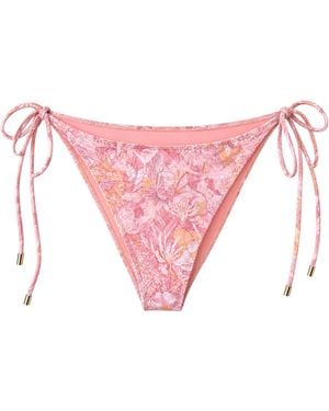 Plivati Mila Tie-Side Bikini Bottom — Ruža - Pink