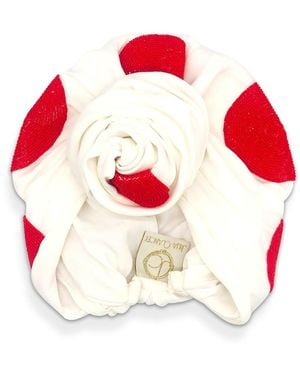 Julia Clancey Coco Edith Ruby Turban - Red