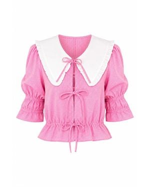 Mind Traveler Sara Blouse - Pink