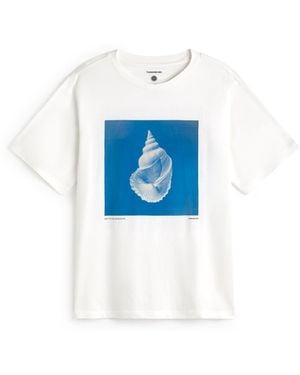 Thinking Mu Sea Treasure Zach T-Shirt - Blue