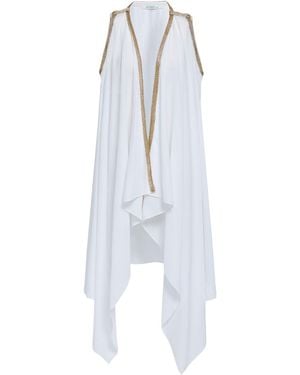 N'Onat Wrap Organic Cotton Vest - White