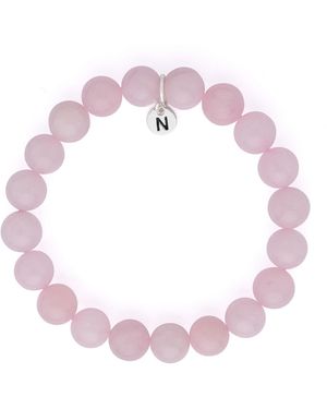 Nellou Jewellery Affinity Rose Quartz Gemstone Bracelet - Pink