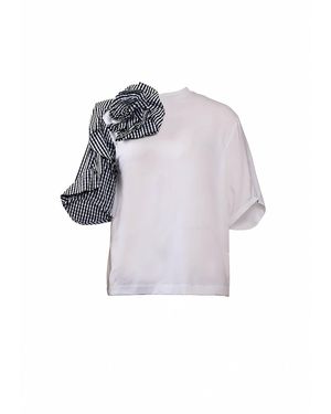 Emma Wallace Rose Tee - Blue