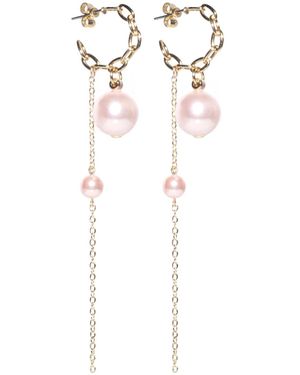 Studio Baloge Auréole Earrings - White