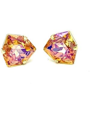 Shine Like Me Mini Tri Stud - Pink