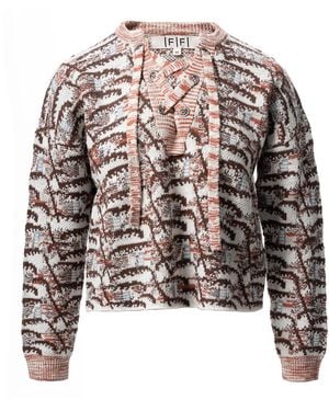 Fully Fashioning Women's Brown Fully Fashioning