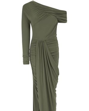 Celestine & Mae Anemone Midaxi Dress - Green