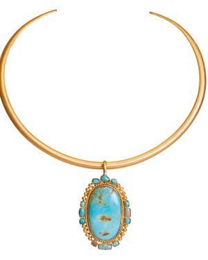 Christina Greene Southwestern Pendant - Metallic