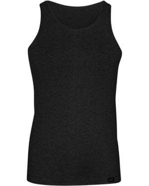Zd - Zero Defects Neptuno Tank Top Soy Fibre – Antibacterial & Lightweight Fit - Black