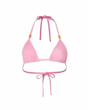 Par & Escala Iso Bikini Top - Pink
