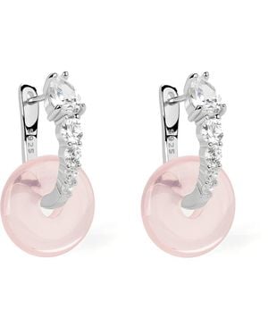Freqnc Atelier Ouroboros Earrings - Pink