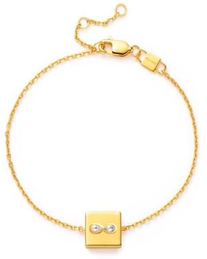 Kouree 'It's All For You' Fixed Charm Bracelet - Metallic