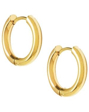 Hoops + Chains LDN Mini Huggies - Metallic