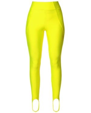 AGGI by HALEWSKI Gia Laser Yellow Trousers