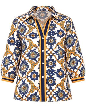 IslaPayal Neutrals Camille Top - Blue