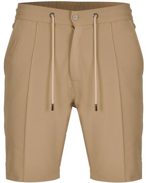 DAVID WEJ Ashford Relaxed Drawstring Short - Natural