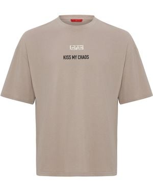 Pcfg Neutrals Pure Cotton Regular Fit Tshirt - Natural
