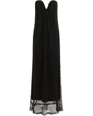 Cavanagh Baker Crystal Strapless Hidden Corset Gown - Black