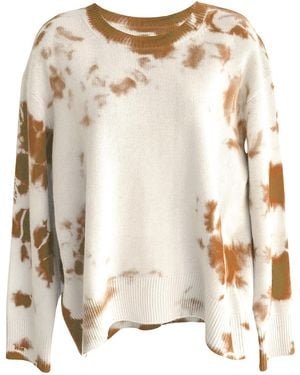 Zenzee Cashmere Crewneck Sweater - Metallic