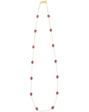 Opium Jewels Short Chain Necklace - White