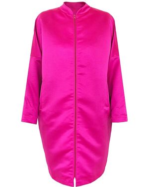 Maxjenny Festive Occasion Coat - Pink