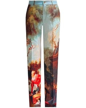 Maxjenny Classic Suit Pants - Green