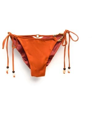 Duskitten Phantom Lumen Bikini Bottom - Orange