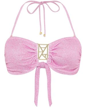 Leyla Maya Ltd Kate Bandeau Bikini Top - Pink
