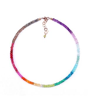 Mineralgems•Studio Choker With Precious Gemstones - Multicolour