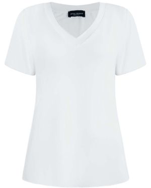 James Lakeland V-Neck T-Shirt - White