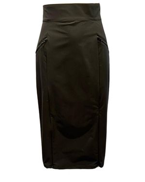 SNIDER Corazon Pencil Skirt - Black