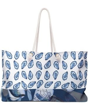 Piper & Fox Oyster Bay Weekender Bag - Blue