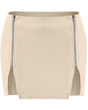 OW Collection Neutrals Marley Mini Skirt - Natural