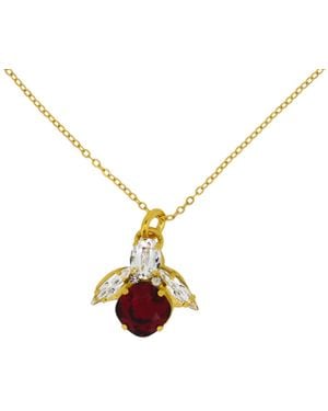 Vickisarge The Bee Necklace - Black