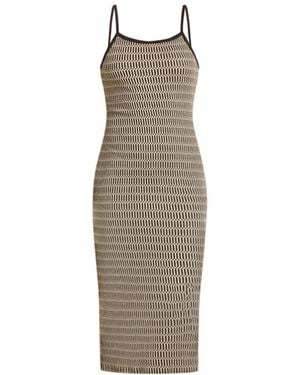 Known Supply Bodycon Tank Dress - Natural