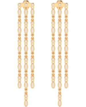 Linda Fiore Amalei 18K Vermeil Earrings - Metallic