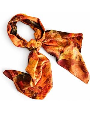 Richard Stone Studio Vesper Silk Scarf - Orange