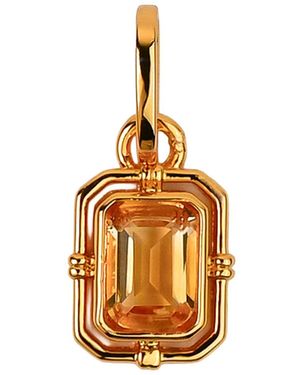 Zynnia Collective November/Citrine Birthstone Charm - Metallic