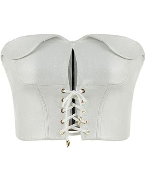 Saint Ones Argentis Corset Top - White