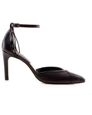 The 5Th Element Rihanna Leather Pointed Heels - Black