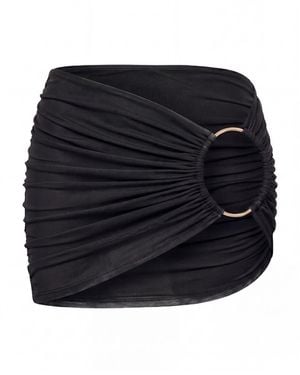 Khéla the Label Don'T Ring Twice Mesh Skirt - Black