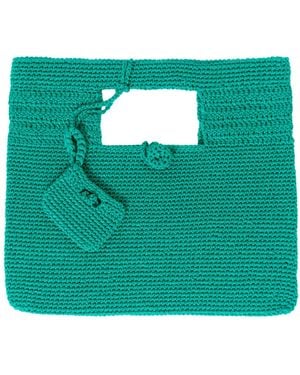 N'Onat Santorini Crochet Bag - Green