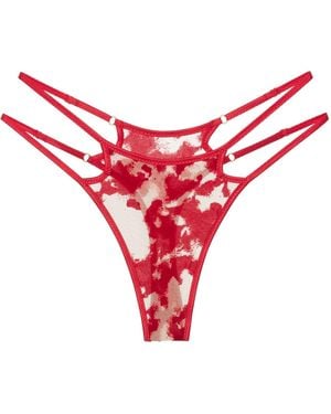 Perilla Lingerie Harlow Straps Thong - Red