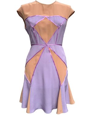 Imaatu Neutrals Candace Mini Dress - Purple