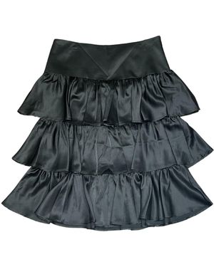 Lindsay Nicholas New York Elena Francesca Tiered Skirt - Grey