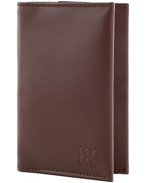Svarian Passport Holder - Brown