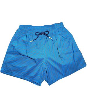 Lazyjack Press Do You Even Lift Bro Swim Trunks - Blue