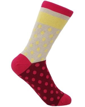 Peper Harow - Made in England Wine Katherine Socks - Red